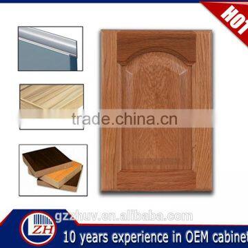Latest pvc kitchen cabinet door design of top quality