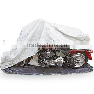 Wholesale outdoor waterproof silver motorcycle cover