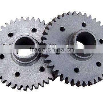 metal spur gear with holes/ flywheel