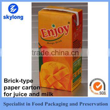 Juice Aseptic Packing Carton