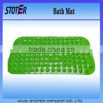 green color pvc anti-ship bath mat