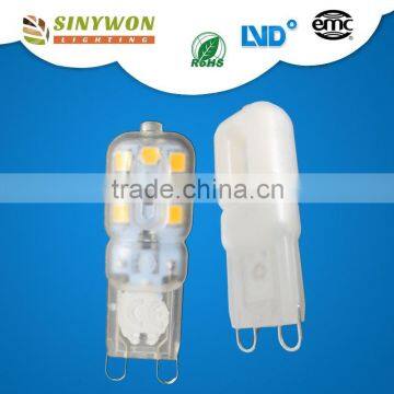 Hot Sale 3w Dimmable G9 LED Bulb 2700k