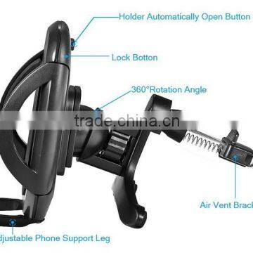 Universal Design High Quality Air Vent Mount All Mobile Phone Car Mobile Holder for Smartphone photo-4