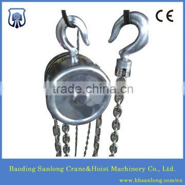 316 Stainless steel manual hoist / stainless steel chain block