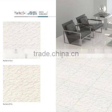 600 x 600 Double Loading Polished porcelain Tiles From BLUETONE