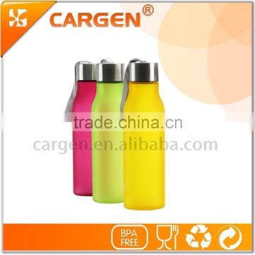 Colorful 550ml plastic sport children travel water bottle