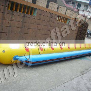 Cheap Price 12 Person Single Tube Inflatable Flying Banana Boat Speedboat Pulled photo-2
