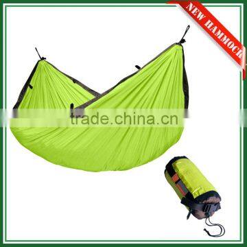 Ultra Light Parachute Silk and Travel Nylon Folding Covered Hammock