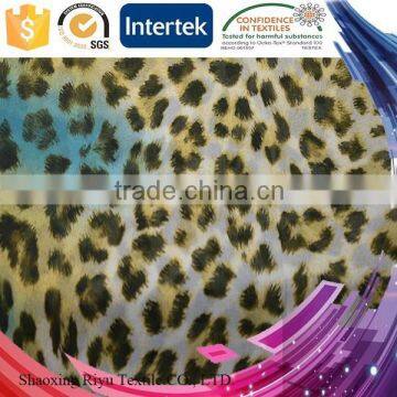 Hot sale baisic 70GSM polyester tropical print fabric, chiffon fabric