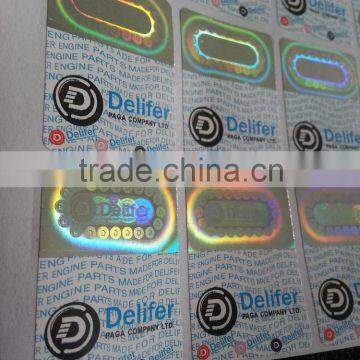 Custom Made Security Hot Stamping and Invisible UV Anti-counterfeitingt Label photo-2