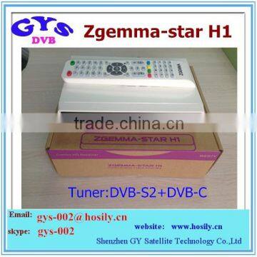 hd Satellite Receiver With Cccam Zgemma Star h1 Satellite tv Receiver