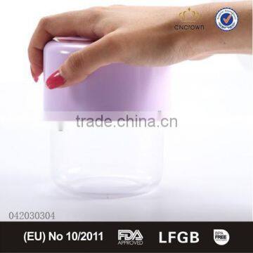 BPA Free Reusable Plastic Cup with PP Lid 420ml from China