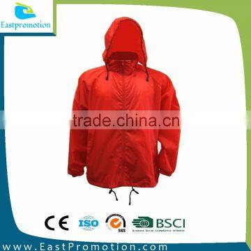 210T PU COATING PROMOTION WATERPROOF/WINDPROOF WINDBEAKER JACKET 2000MM