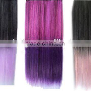 Fake hair Long straight hair extensions N460