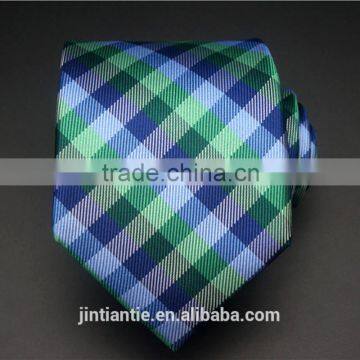 2016 Popular Custom Made Checked Mens Silk Tie Woven photo-6