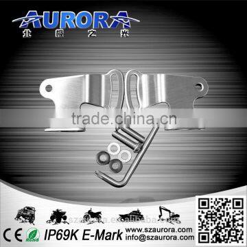 AURORA IP69K 40inch single row light with stainless steel bracket