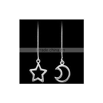 fashion silver earings