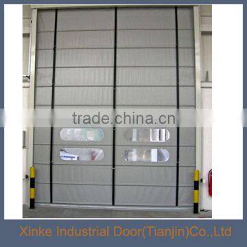 Rapid fold up door high speed stacking door/gate roller with radar sensor STD-027