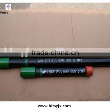 Competitive price! API 5ct drilling pipe 2 7/8" J55 EUE steel nipple