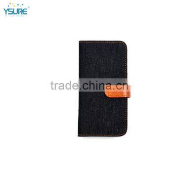 2015 New Design Unique Grid Pattern Denim Leather Case For Pantech Sky VEGA LTE A IM-A880S With Special Stand Back up