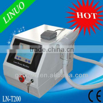 2013 HOTTEST q switch laser portable tattoo removal machine(fast quickly best effective!!!)