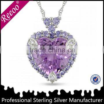 fashion key pendant heart