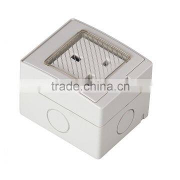 Waterproof English Style Electrical Wall Switches Socket IP66 photo-2