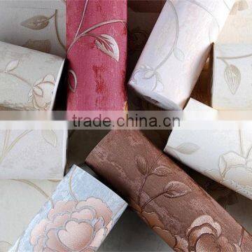 Decoration Materials Embossed Effect Pvc Wallpaper photo-6