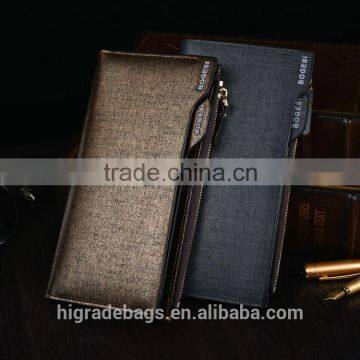 2016 Men Faux Leather Travel Wallet photo-5