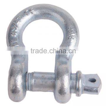 Forged U.S.type D shackle, G210 crane lifting chain shackle