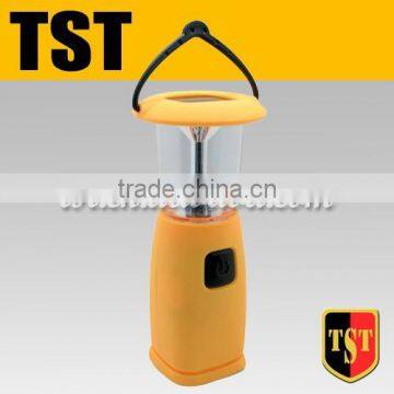 Portable Hand Crank Solar Camping Light With Customized Logo