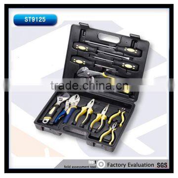 12pcs Top Craft Hand Tools of Plier Set and Screwdriver Set