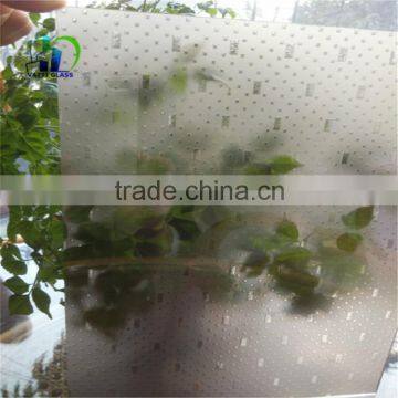 10mm 12mm Acid Etching Office Partition Glass Wall Acid Etched Glass Partition Wall photo-3