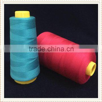 Bright 100% Cone Spun Polyester Yarns Sewing Thread 40/2 From China photo-5