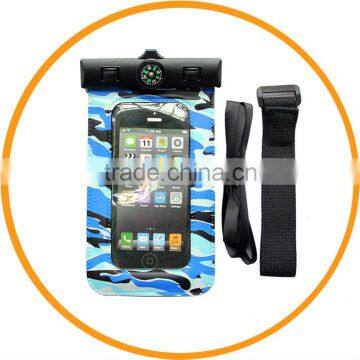 for iPod Touch 5 Compass Waterproof Case Bag 2013 NEW Blue from Dailyetech CE ROHS IPX6 Certificate