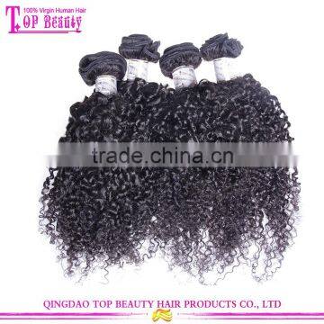 Alibaba manufacturers raw unprocessed virgin human mongolian kinky curly hair