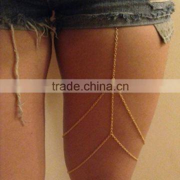 New Sexy Double-deck Tassels Leg Chain photo-2