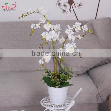 factory wholesale artificial plant weeding decoration artificial potted orchid flower