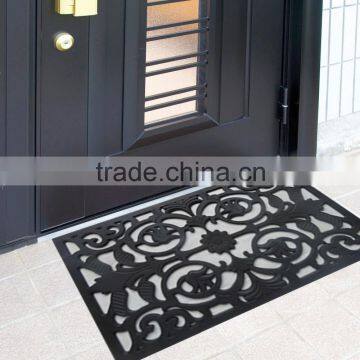 Wholesale Cutout design injection PVC floor mat entry door mat