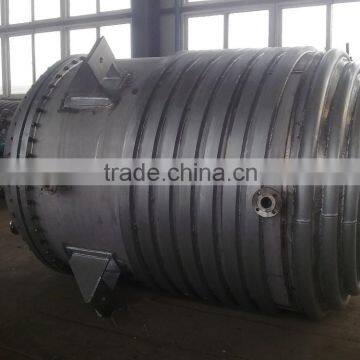 Stainless Steel Jacketed Reactor Complete With Condenser Unit