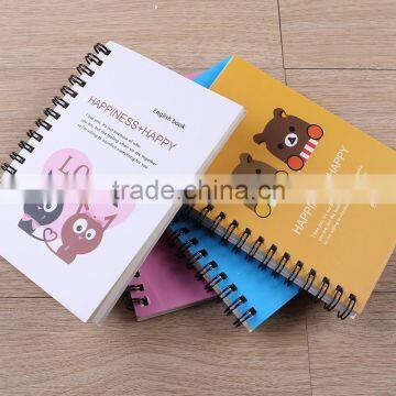 Cute Cheap Blank Spiral Notebook/Portable Small Writing Note Books For Student