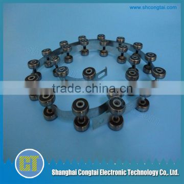 Escalator Step Chain Newel Chain for ThyssenKrupp Escalator ,24 Paires Bearing