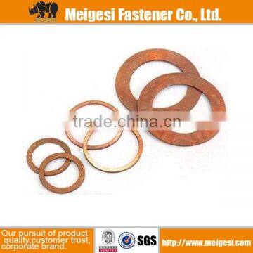 Supply Standard fastener of washer with good quality and price standard flat washer carbon steel / copper washer