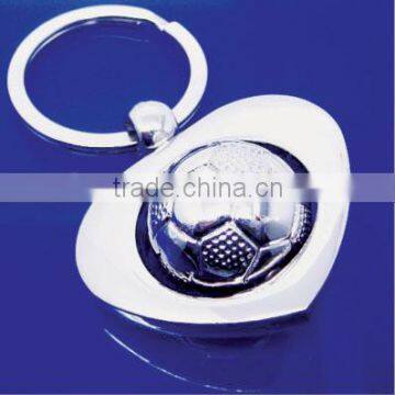 Custom 3d Metal Football Shape Keyring photo-2