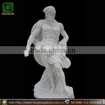 Greek Mythology White Marble Figure Man Statue