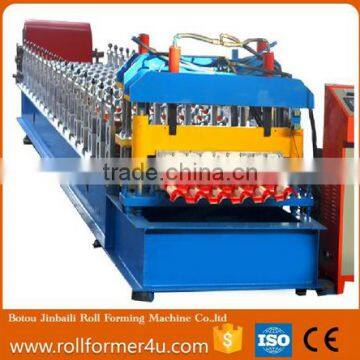 1100 Glazed Tile roof Roll Forming Machine steel profile making machine