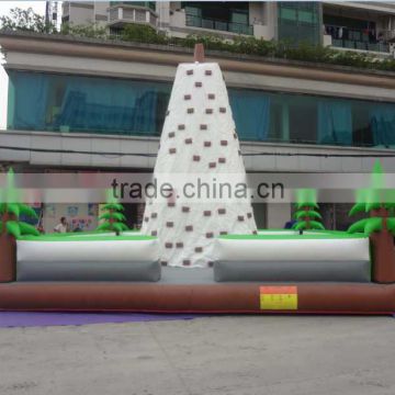 2016 Inflatable climbing wall/inflatable rock climbing wall for sale