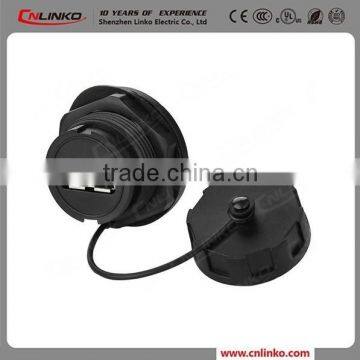 IP67 Waterproof USB Audio Adapter Jack, Compatible USB 2.0 Driver Connector for Ethernet Cable Splitter photo-5