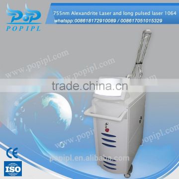 755nm luxury hair salon equipment alexandrite laser remove vascular