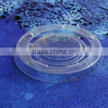 PET Plastic Lid, Flat Lid, High Transparent Flat PET Lid for Cold
